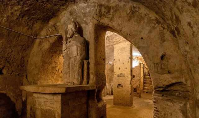 Terme romane, rifugio, catacomba: Ruvo nasconde la millenaria grotta di San Cleto
